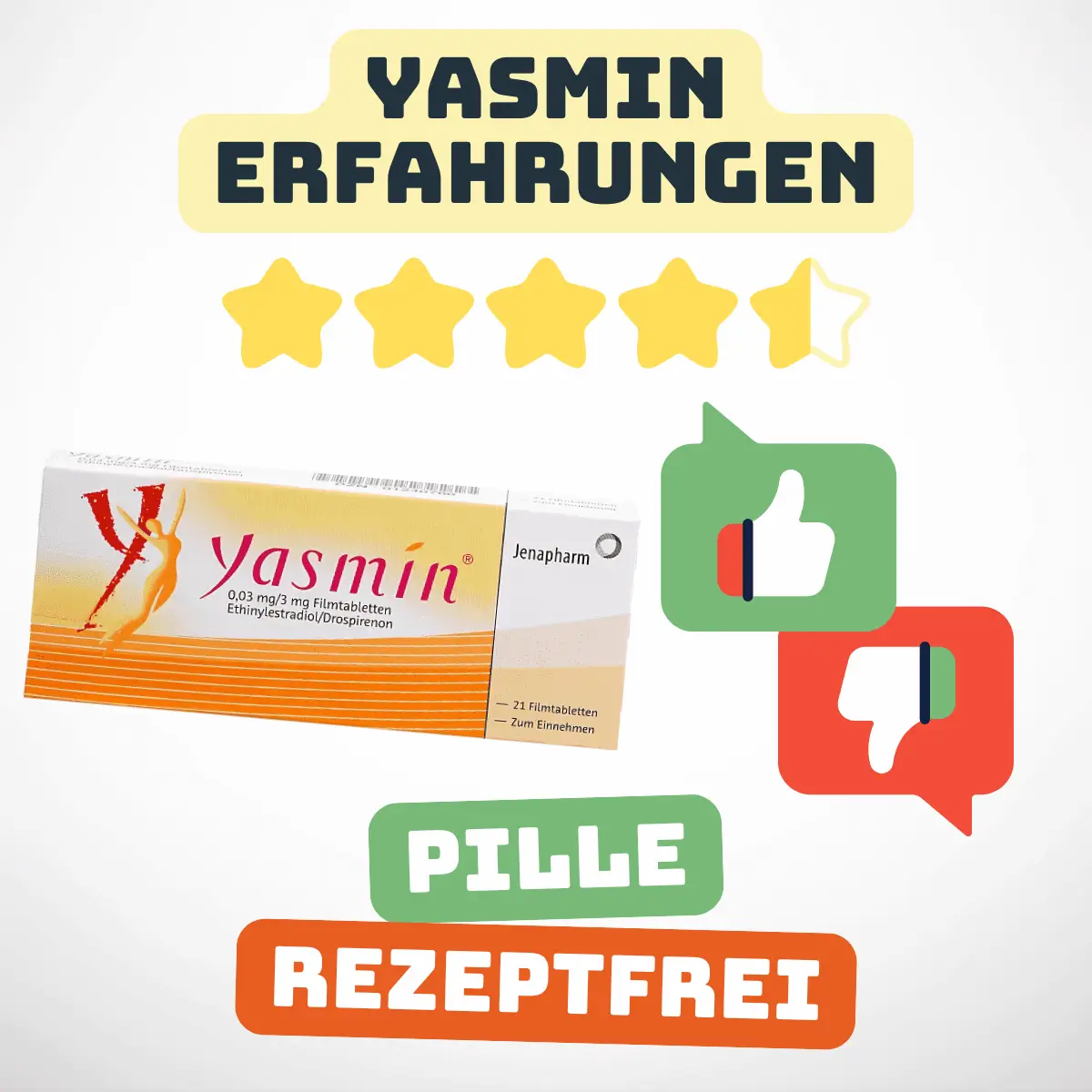 Yasmin Erfahrungen Pille Rezeptfrei