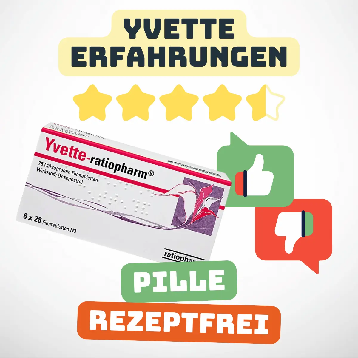Yvette ratiopharm Erfahrungen Pille Rezeptfrei